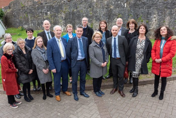 The Carnegie UK Trust delegation with Bevan Foundation