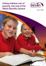 Two children in school. Cover photo for Lifting children out of poverty report