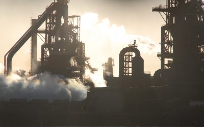 A steelworks