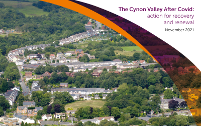 Landscape of Cynon Valley